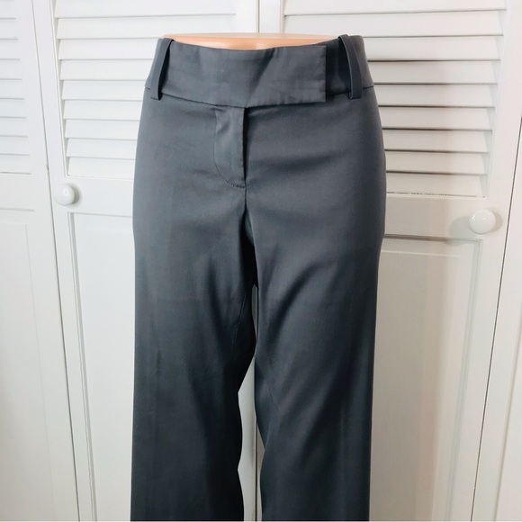 ANN TAYLOR Gray Wide Leg Pants Size 6 - Picture 2 of 6
